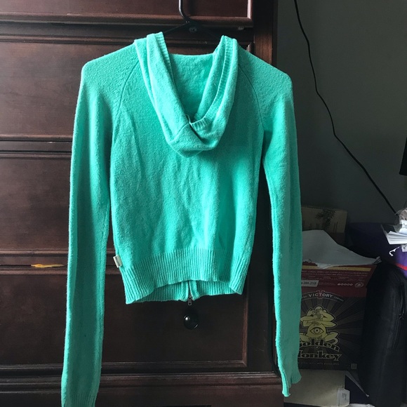 Vintage Mint Green Hollister Sweatshirt - Picture 4 of 4